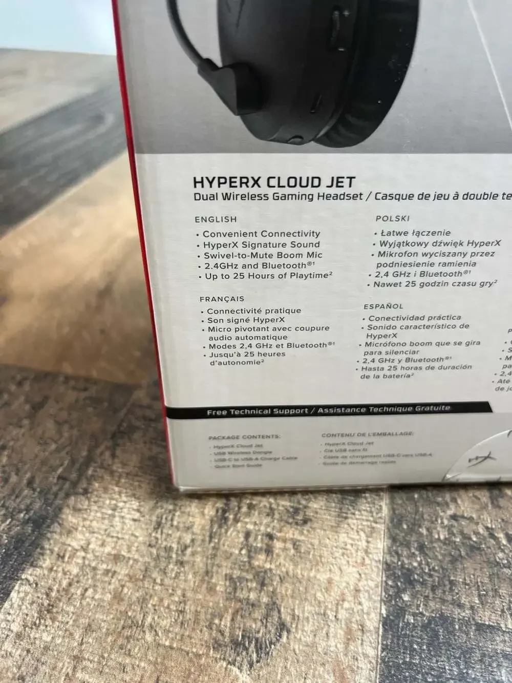 HyperX cloud jet